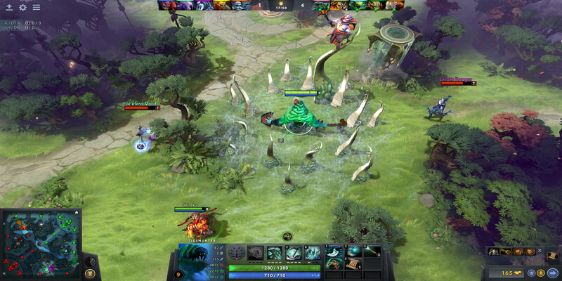 Dota 2 - Trò chơi E-sports không thể bỏ qua tại cổng game 77WIN